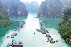 越南下龙湾。（图：互联网）