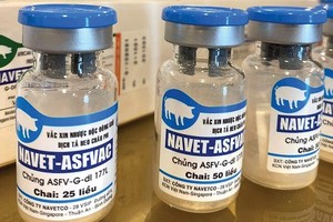 非洲猪瘟疫苗NAVET-ASFVAC 。（图：NAVETCO）