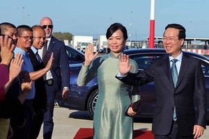 国家主席武文赏圆满结束对意大利和梵蒂冈的访问。（图：越通社）