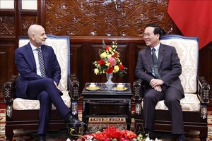 国家主席接见意大利大使