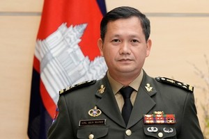 柬埔寨王国新任首相洪玛奈。（图：互联网）