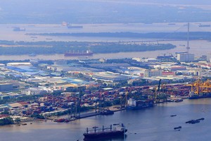 第七郡新顺出口加工区一瞥。