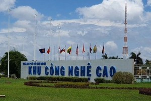 市高新技术园区一隅。（图：文明）