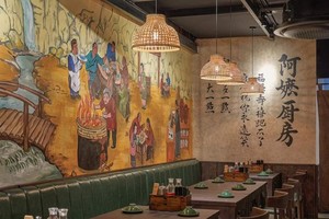 阿嬷厨房一隅。