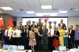 市越南新加坡友好协会新一届执委会