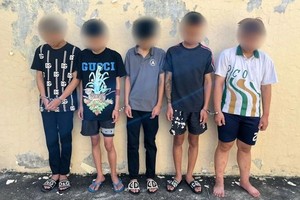 5名劫匪落网。（图：VOV）