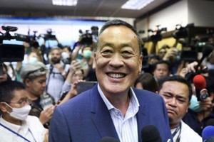 社他·塔维辛当选新一任泰国总理。（图：路透社） 