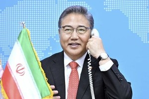 韩国外交部长官朴振。（图：韩国外交部）