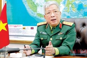 阮志咏上将生前照。