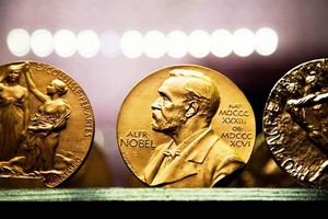 诺贝尔奖章。（图：互联网）