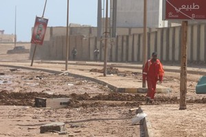 洪水摧毁了利比亚北部沿海城市德尔纳。（图：联合国）