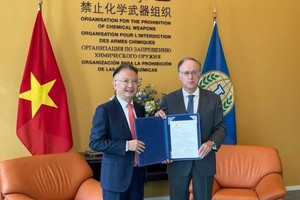 越南加强与禁止化学武器组织合作