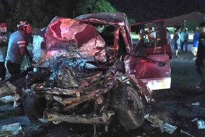 事故现场。（图：VTC News）