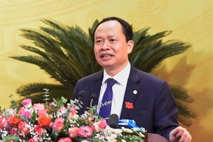 清化省委原书记郑文战。（图：河东）