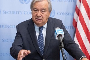 联合国秘书长古特雷斯。（图：联合国）