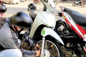 李善谨慎把其车辆锁好，才暂且安心进入位于新平郡黄文树公园取景拍摄。