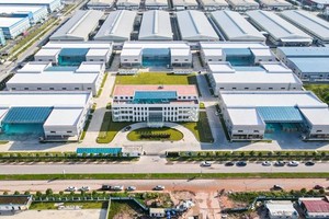 位于北江省光州工业园的Foxconn工厂。