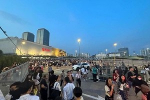 柔佛谷中城广场收到炸弹威胁。（图：推特）