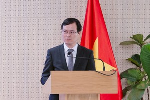 中国驻胡志明市代总领事徐州。（图：中国驻胡志明市总领事馆）