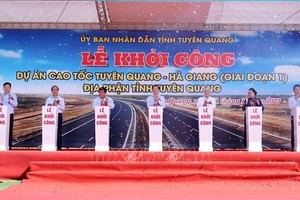 宣光-河江高速公路动工兴建