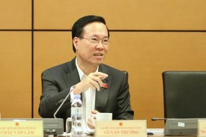 国家主席武文赏在分组讨论时认定，国家在社经方面已取得许多重要成就。