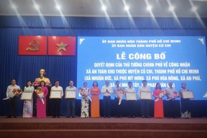 古芝县6个乡获公认为安全区