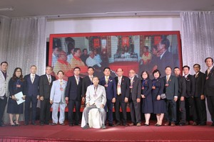 曾氏大宗祠第七届理监事会合照。