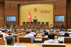 国会第六次会议现场。（图：VTV News）