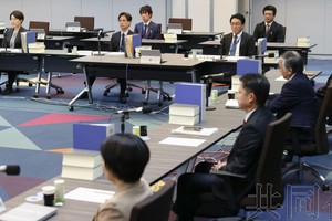 12月4日上午，日本法制审议会的刑事法工作组会议在法务省召开。（图：共同社）