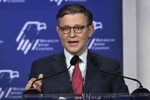 美国众议院议长约翰逊。（图：互联网）