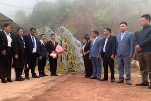 越中边境各乡加强合作