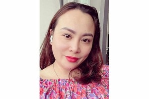 被捕的嫌犯阮氏青。（图：警方提供）