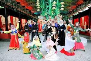 占婆族的文艺表演节目。