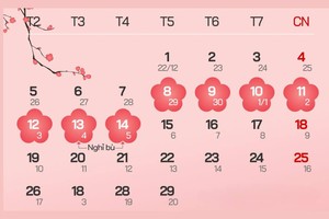 今年春节过年放假调休共7天。（图：互联网）