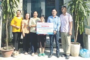 泪光中闪烁着春天的光芒