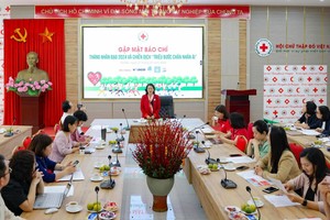 记者会现场一隅。（图：越通社）