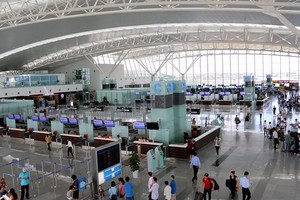 内牌机场国际航站楼一隅。（图：互联网）