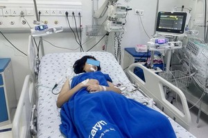 一名服用安眠药自杀的女生正在市儿童医院重症监护室接受治疗。（图：院方提供）