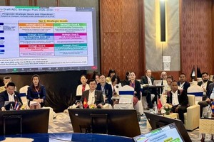 会议场景。（图：moit.gov.vn）