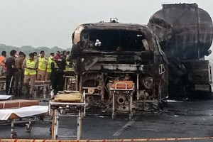 事故现场。（图：互联网）