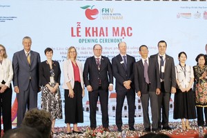 越南食品与酒店展开幕式一瞥。