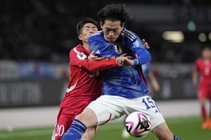  亚足协证实，原定于26日在平壤举行的朝鲜对日本的世界杯入选赛，因“不可避免的原因”取消。（图：AP）