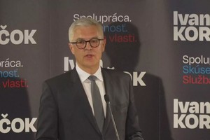 2024年斯洛伐克总统选举主要候选人科尔乔克。（图：互联网）