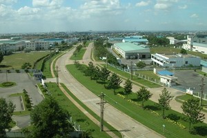 本市东南工业区一隅。（图：互联网）