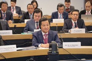 政府副总理黎明慨出席VELP框架内的一场讨论会。（图：越通社）