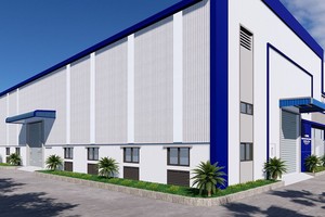 新科技产业园区的新标准厂房。