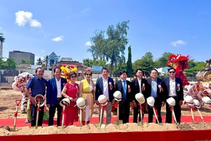 珠洋培青民立学校幼稚园学区动工