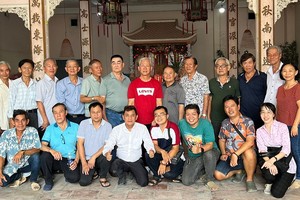 徐氏宗亲春季祭祖合照。