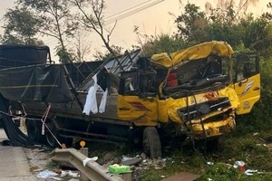 事故现场。（图：阮正）