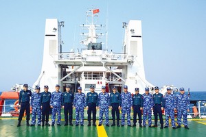 越中海警联合巡逻圆满结束